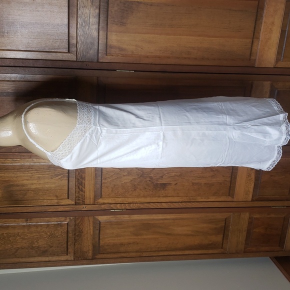 Vintage Lace Slip Dress Sz 34 / 12 - Picture 3 of 5